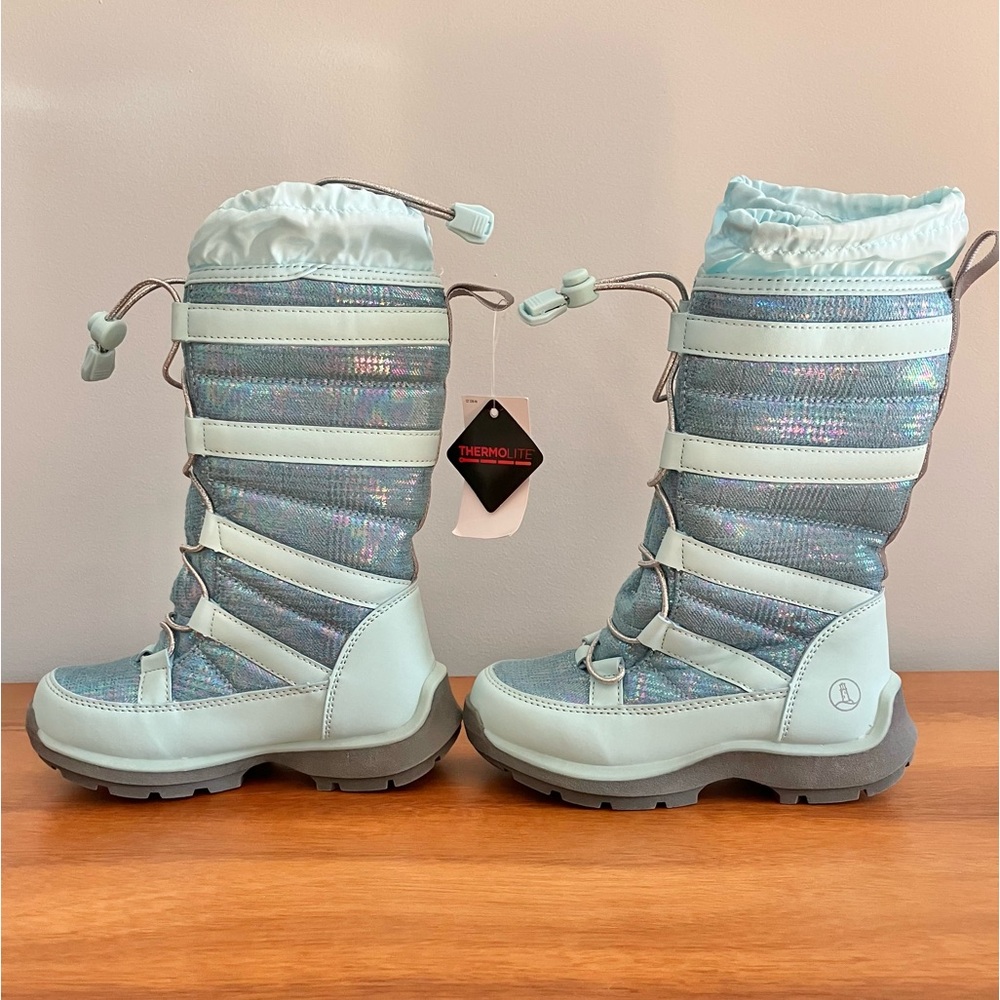 NWT - Little Kid Size 11 Girls Snowboots - Picture 4 of 9